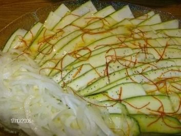 Zucchini-Carpaccio - Rezept