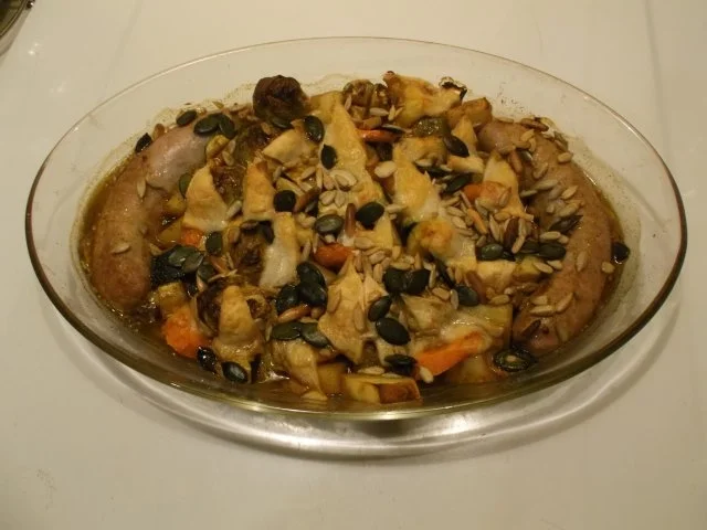 Fleisch: Bratwürstchen mit Ofengemüse - Rezept - Bild Nr. 10