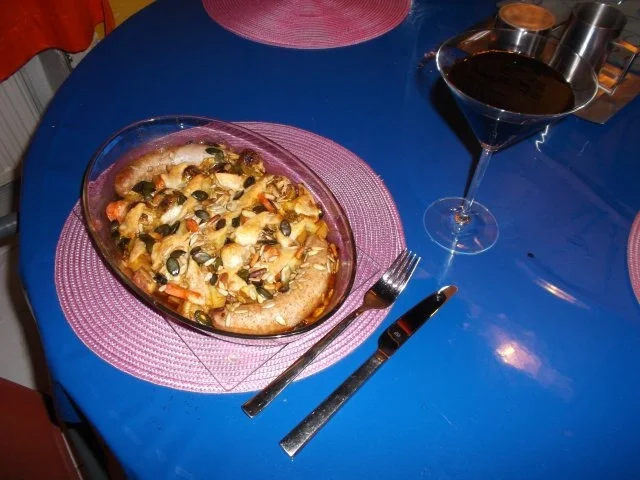 Fleisch: Bratwürstchen mit Ofengemüse - Rezept - Bild Nr. 12