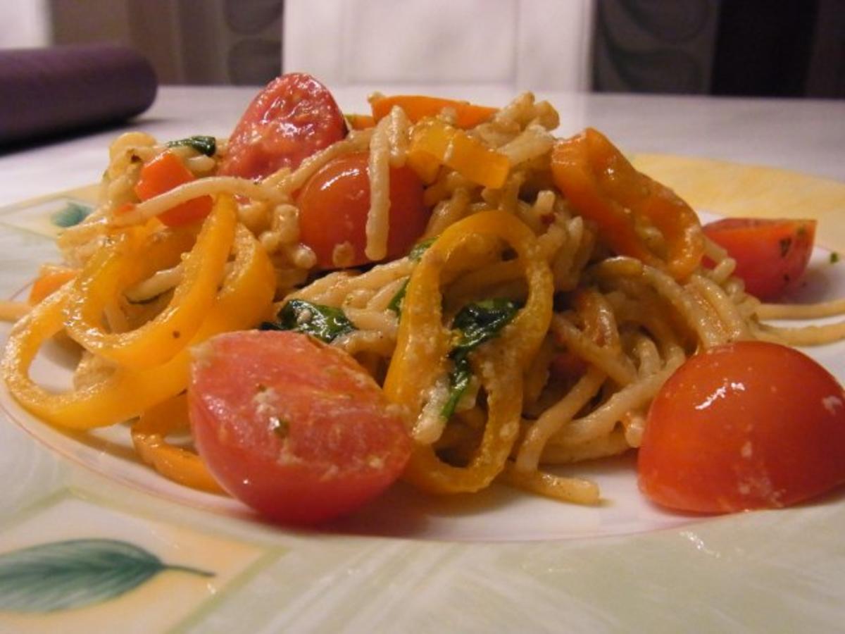 Spagetti Vegetarisch - Rezept