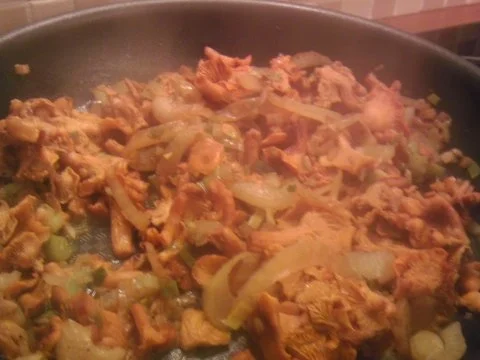 Rezept: Pfifferling-Fenchel-Lauch Gemüse an Jasmin-reis mit Igwerhaube Bild Nr. 4 Pfifferling-Fenchel-Lauch Gemüse an Jasmin-reis mit Igwerhaube - Rezept - Bild Nr. 4