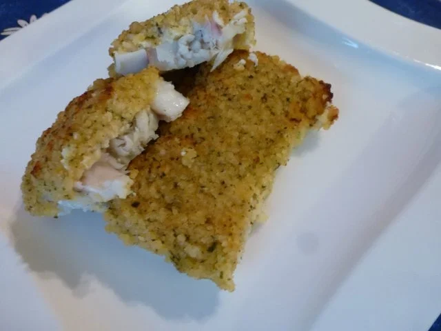 Rezept: Krustenfisch mit Kartoffelauflauf Bild Nr. 2 Krustenfisch mit Kartoffelauflauf - Rezept - Bild Nr. 2