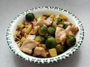 Kartoffel-Rosenkohl-Pfanne - Rezept