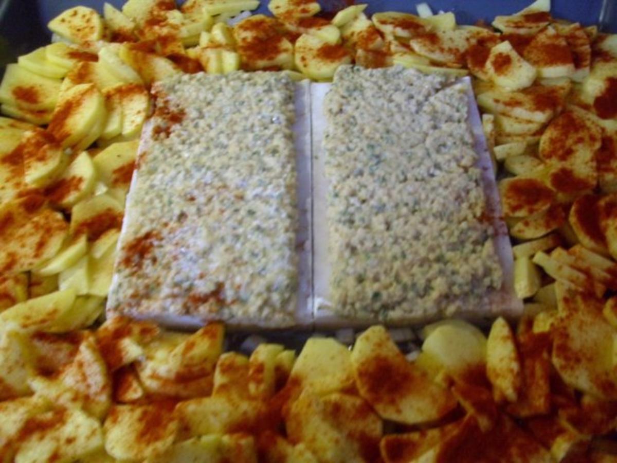 Schlemmerfilet mit gebackenen Kartoffeln - Rezept - Bild Nr. 6
