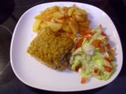 Schlemmerfilet mit gebackenen Kartoffeln - Rezept