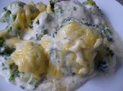 Überbackener Broccoli mit Schweinefilet - Rezept
