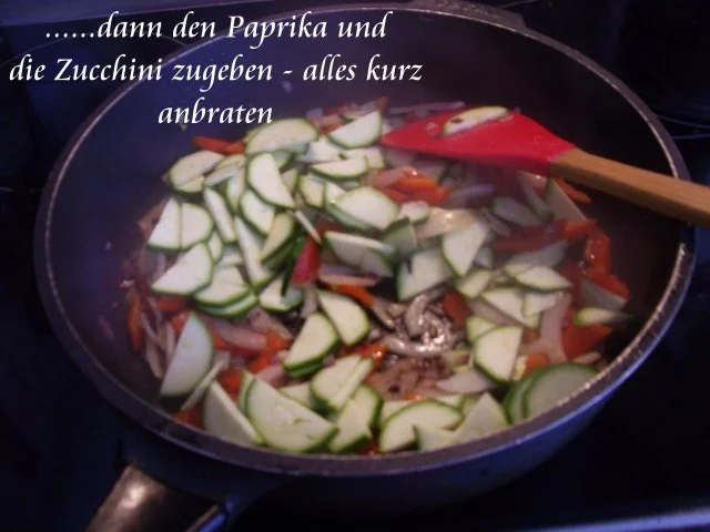 Nudelsoße mit mediteranen Gemüse und Hackfleisch - Rezept - Bild Nr. 10