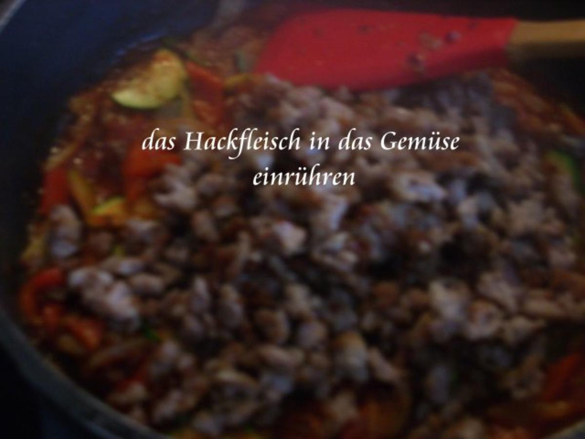 Nudelsoße mit mediteranen Gemüse und Hackfleisch - Rezept - Bild Nr. 14