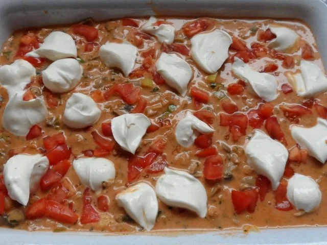 Rezept: Auflauf/Gratin: Herzhafter Champignon-Kartoffelpüree-Auflauf mit Schafskäse Bild Nr. 13 Auflauf/Gratin: Herzhafter Champignon-Kartoffelpüree-Auflauf mit Schafskäse - Rezept - Bild Nr. 13