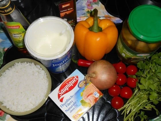 Reis-Paprika-Thunfisch-Salat - Rezept - Bild Nr. 2