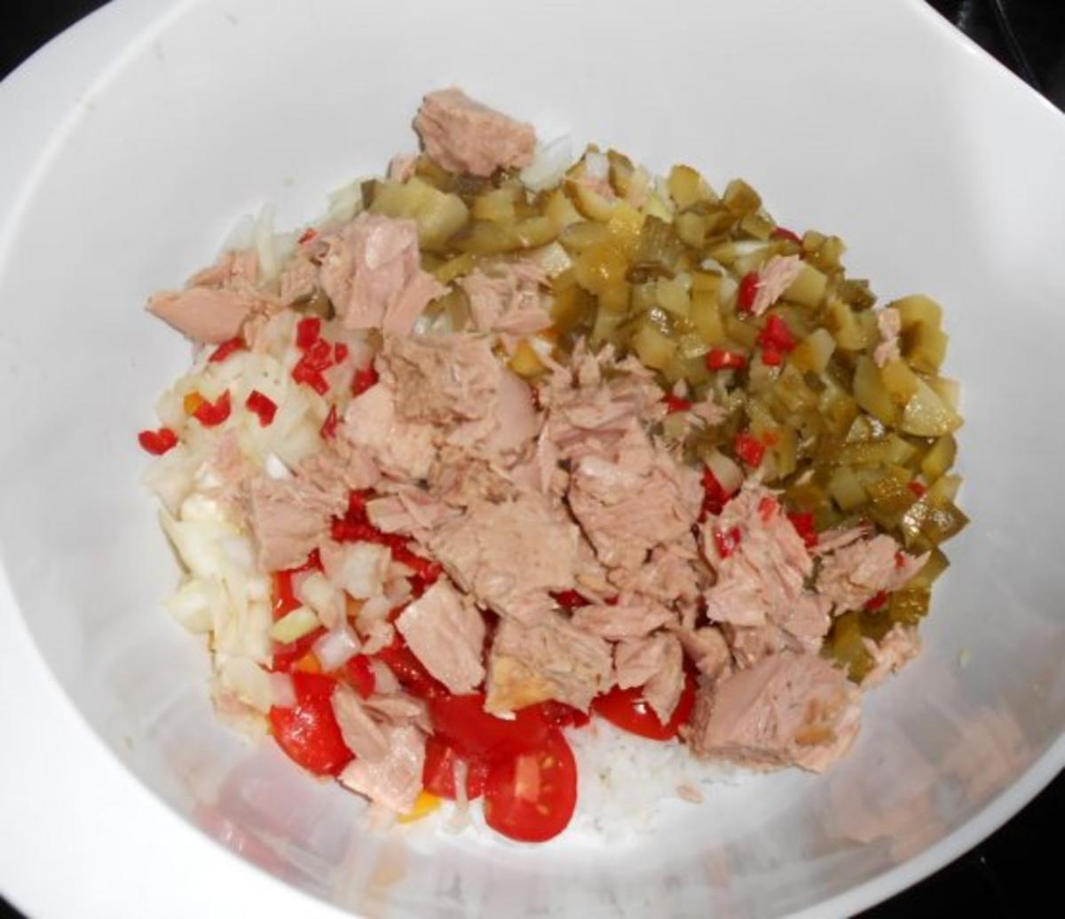 Reis-Paprika-Thunfisch-Salat - Rezept - Bild Nr. 8