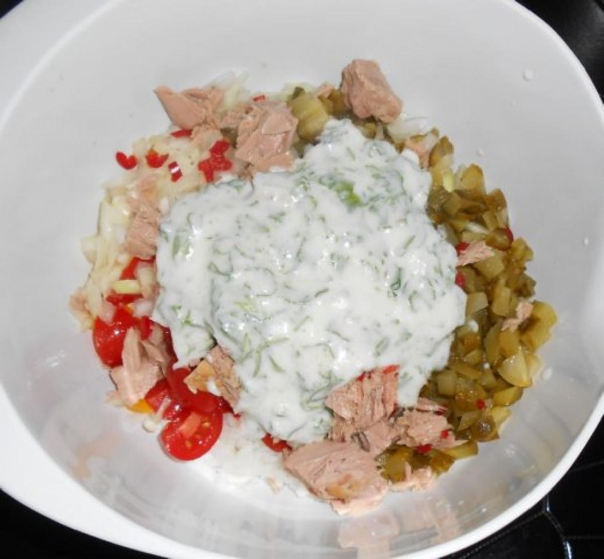 Reis-Paprika-Thunfisch-Salat - Rezept - Bild Nr. 11