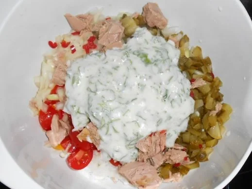 Reis-Paprika-Thunfisch-Salat - Rezept - Bild Nr. 11