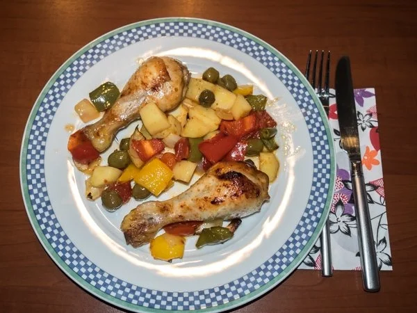 Rezept: Hähnchen aus dem Backofen Hähnchen aus dem Backofen - Rezept