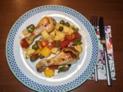 Hähnchen aus dem Backofen - Rezept