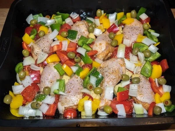 Rezept: Hähnchen aus dem Backofen Bild Nr. 6 Hähnchen aus dem Backofen - Rezept - Bild Nr. 6