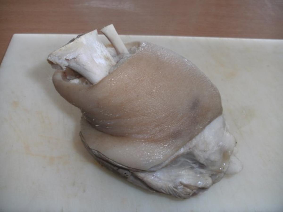 Fleisch: Schweinshaxe, mariniert und vorgekocht - Rezept - Bild Nr. 6