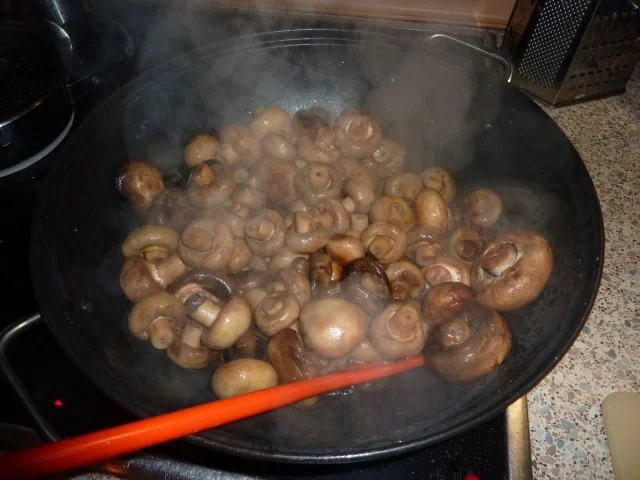 Vegetarisch: Pilzpfanne - Rezept - Bild Nr. 7