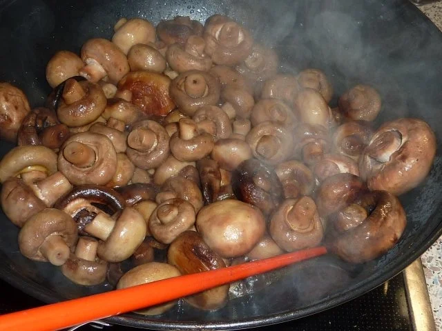 Vegetarisch: Pilzpfanne - Rezept - Bild Nr. 8