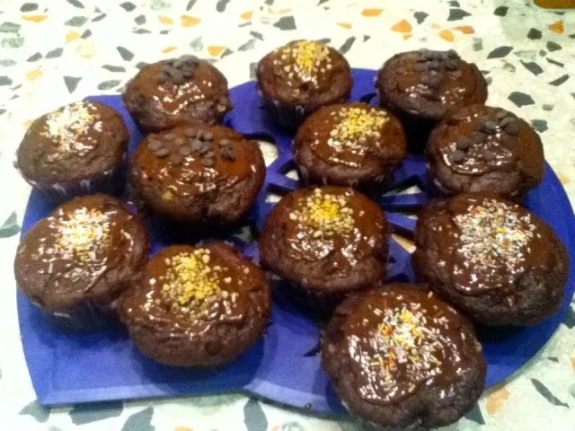 Rezept: Bananen-Schoko Muffins Bild Nr. 11 Bananen-Schoko Muffins - Rezept - Bild Nr. 11