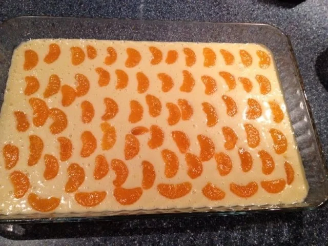 Mandarinen-Schmand-Schnittchen - Rezept - Bild Nr. 2