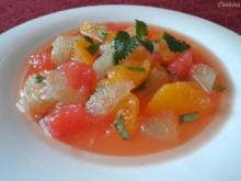 Zitrusfrüchte - Salat - Rezept