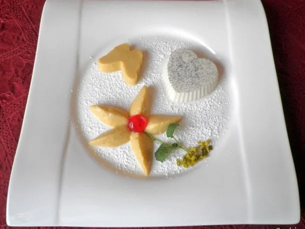 Lavendel Panna Cotta und Mango - Mousse ... - Rezept - Bild Nr. 2