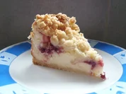 Kuchen/Torten...MINI Käsekuchen mit Preiselbeeren und Streusel - Rezept