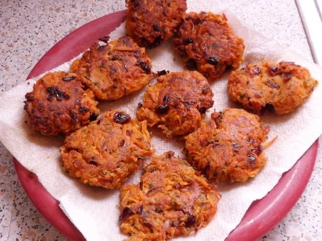 Zwischengericht: Knusprige Süßkartoffel-Cranberry-Rösti - Rezept - Bild Nr. 7