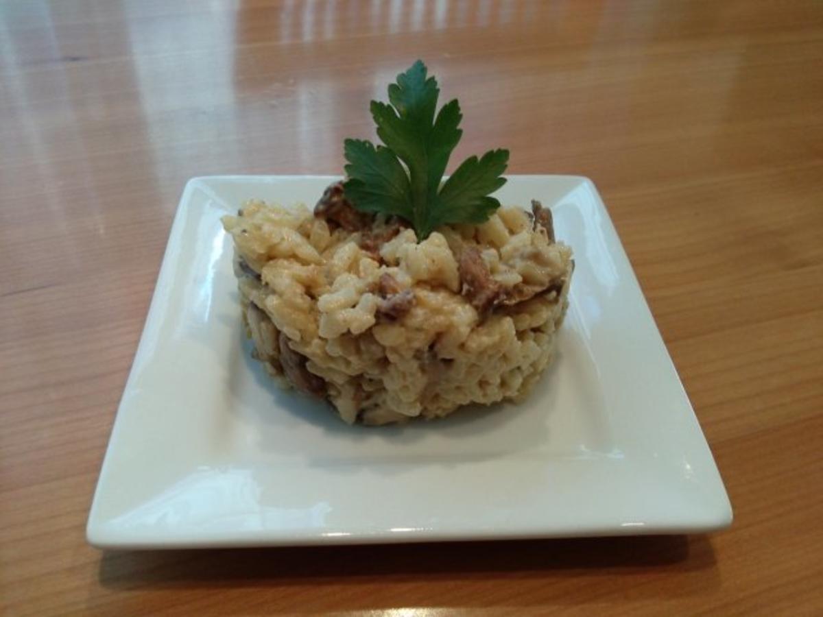 Risotto quattro funghi Rezept mit Bild kochbar.de