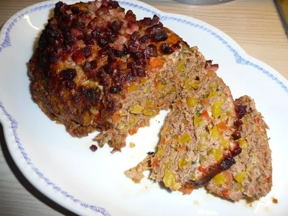 Saftiger Hackbraten ohne Brot/Brötchen/Semmelmehl - Rezept - Bild Nr. 2