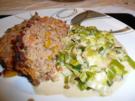 Saftiger Hackbraten ohne Brot/Brötchen/Semmelmehl - Rezept
