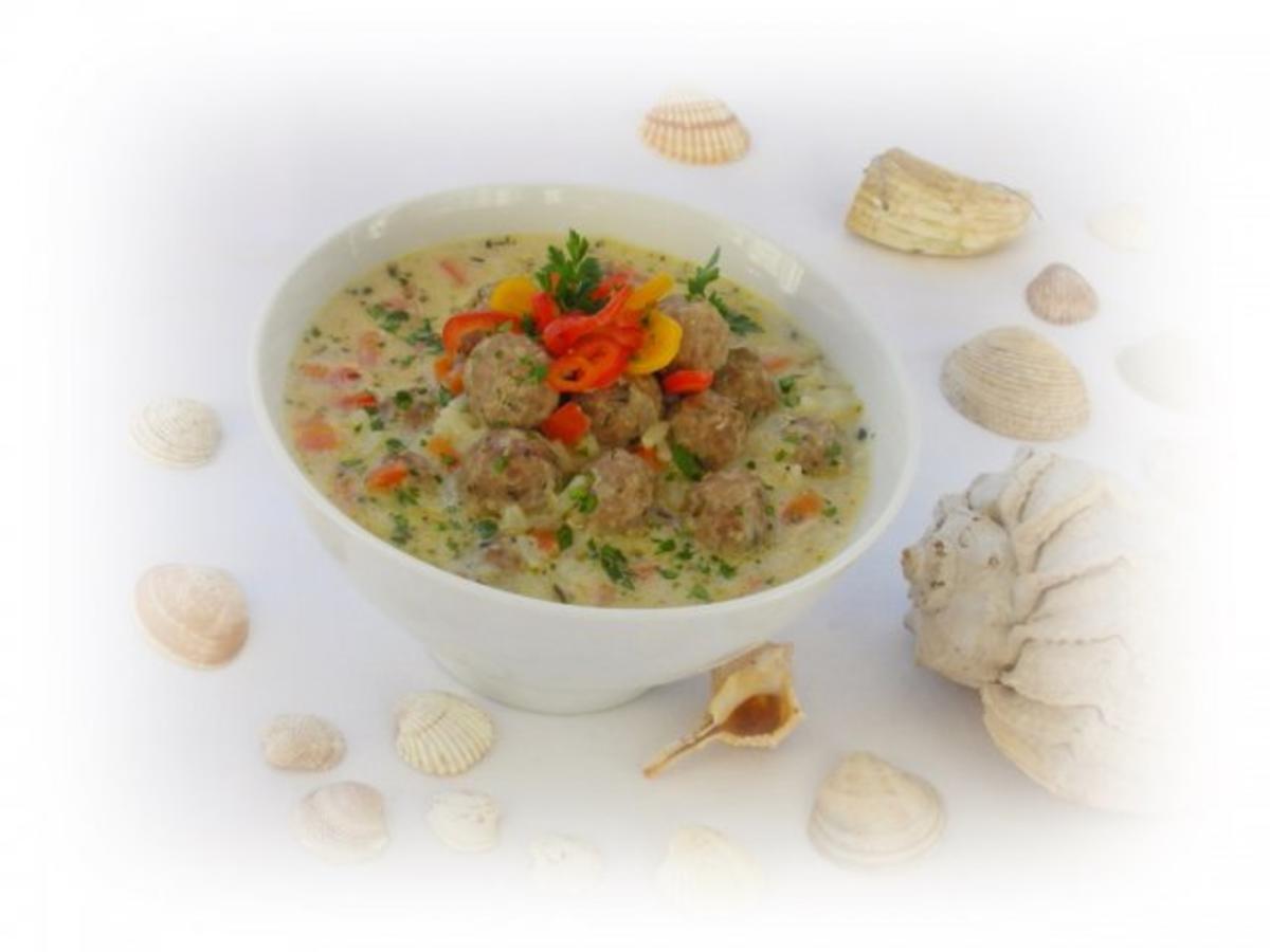 Supa Toptscheta-bulgarische Suppe mit Hackfleisch-Bällchen - Rezept - Bild Nr. 2