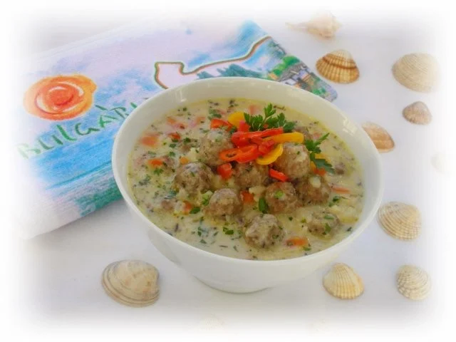 Supa Toptscheta-bulgarische Suppe mit Hackfleisch-Bällchen - Rezept - Bild Nr. 14