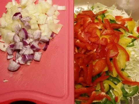 Spitzkohl-Paprikagemüse - Rezept - Bild Nr. 2