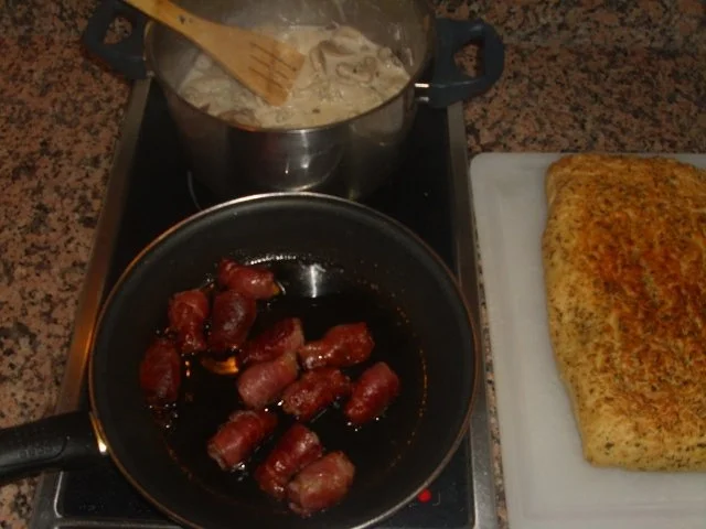 Hähnchenbrust mit Knoblauch und Champignons - Rezept - Bild Nr. 2