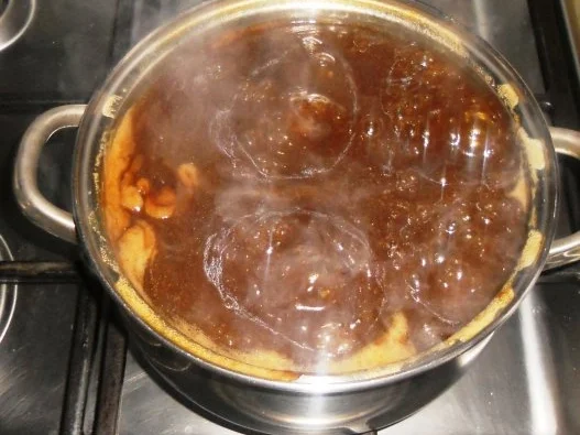 "Oma - Friede`s" - Altdeutscher "Buerhase" mit Sauerkohl  ( Rzpt. um 1939) - Rezept - Bild Nr. 20