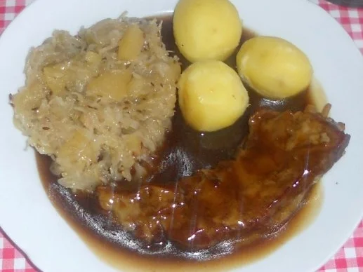 "Oma - Friede`s" - Altdeutscher "Buerhase" mit Sauerkohl  ( Rzpt. um 1939) - Rezept - Bild Nr. 33
