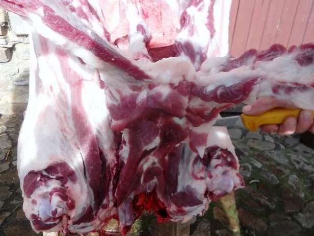 "Oma - Friede`s" - Altdeutscher "Buerhase" mit Sauerkohl  ( Rzpt. um 1939) - Rezept - Bild Nr. 6