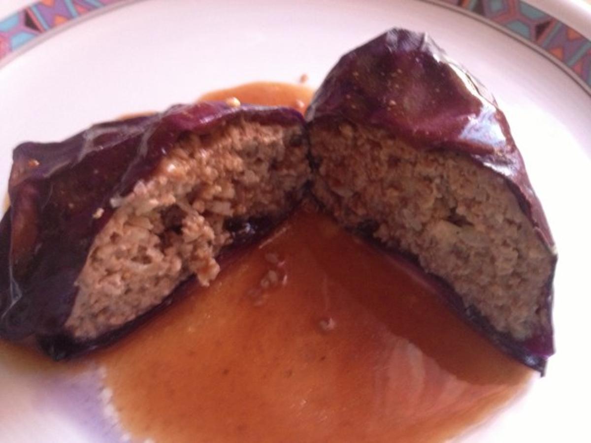 Rotkohlroulade mit Hülle und Rotkohl frisch - Rezept By scarab