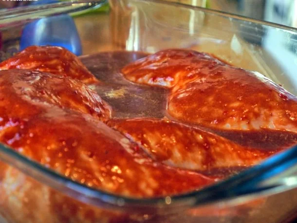 Verschärft marinierte Hähnchenkeulen - Rezept - Bild Nr. 8