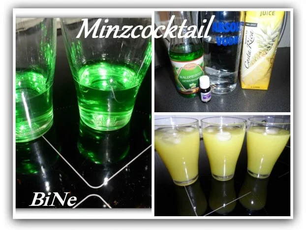 BiNe` S MINZCOCKTAIL - Rezept