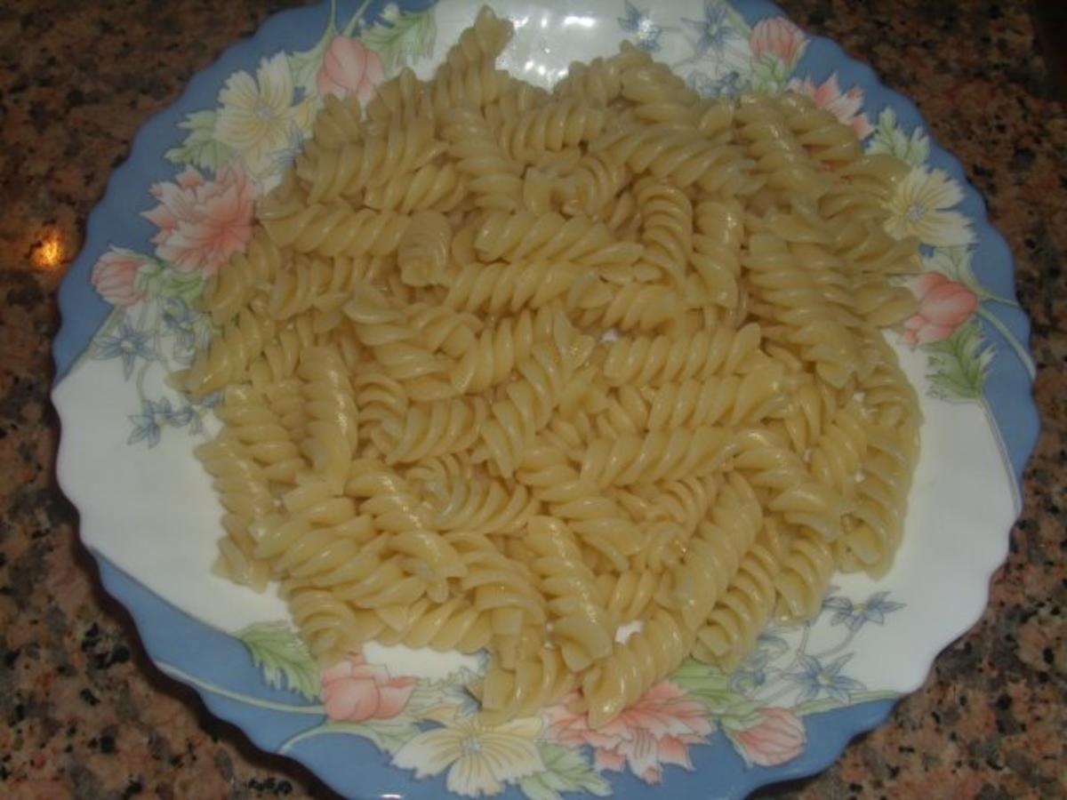 Pasta - Gorgonzola-Spinat und Gambas - Rezept - Bild Nr. 5
