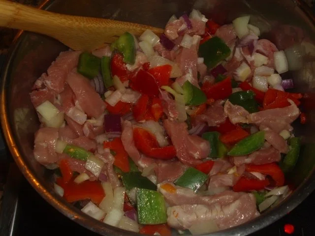 Paprikageschnetzeltes mit Pasta - Rezept - Bild Nr. 4