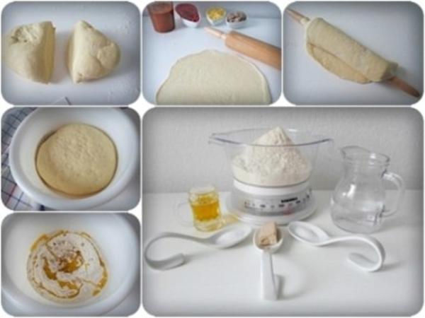 Selbstgemachte Thunfisch Salami- Tomate- Käse Pizza - einfach - von ...