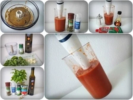 Selbstgemachte sämige Pizza-Tomatensauce - Rezept - Bild Nr. 3