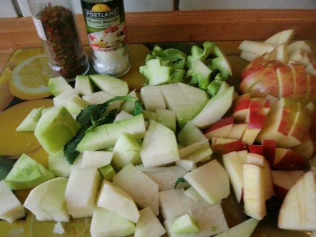 Kohlrabi-Apfel-Frischkäsesuppe - Rezept - Bild Nr. 3