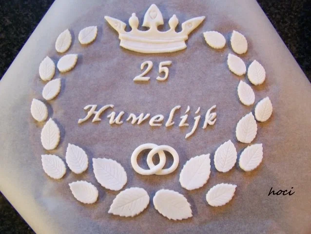 25 HUWELIJK - eine einfache Hochzeitstorte - Rezept - Bild Nr. 7