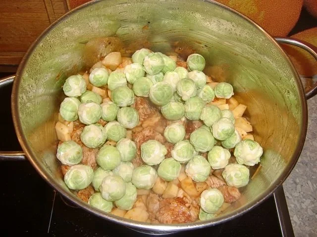 Rosenkohleintopf mit Hähnchenfleisch - Rezept - Bild Nr. 13