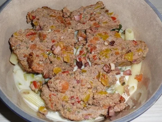 Auflauf: Hackbraten-Nudelauflauf - Rezept - Bild Nr. 3